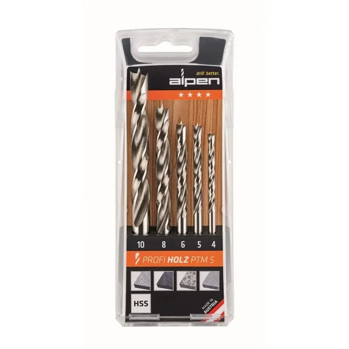 alpen 600114100 – Juego de brocas