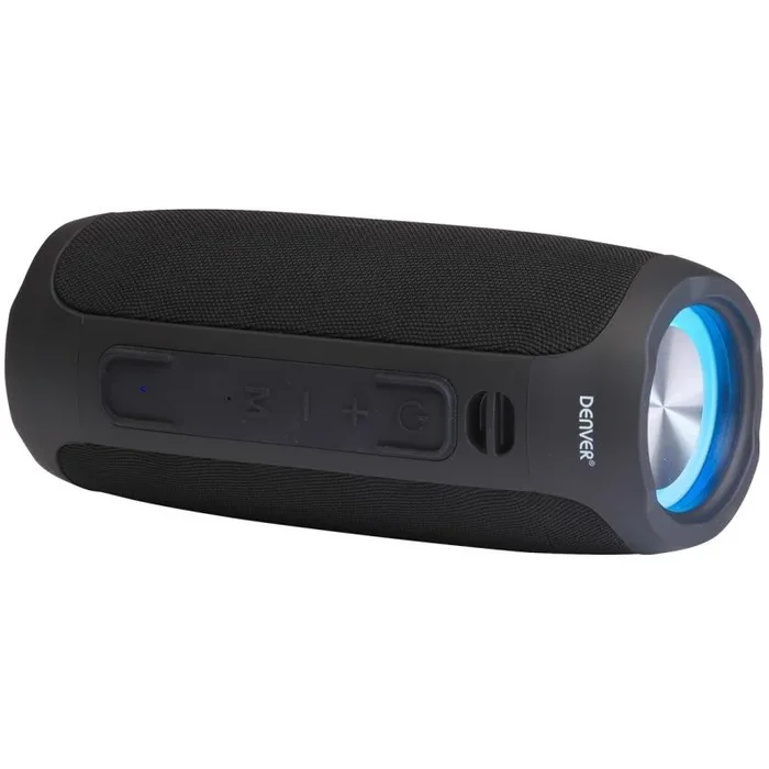 Altavoz bluetooth denver btv – 220black – 2 x 8w – negro