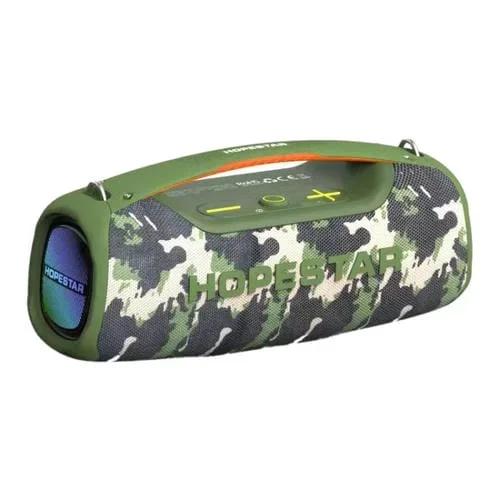 Altavoz Bluetooth Hopestar A60 Portátil Para Exteriores 100 W Resistente Agua IPX6 Con Micrófono (Camuflaje)