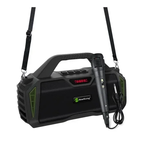 Altavoz Bluetooth Newrixing Nr6011 20W Inalámbrico Portátil TWS Subwoofer (Verde)
