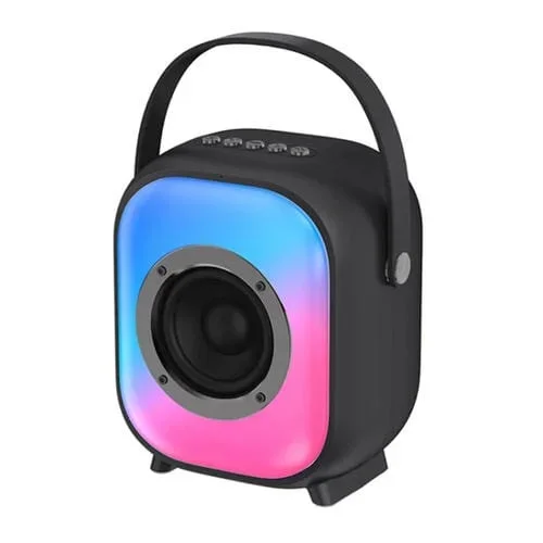 Altavoz Bluetooth Nr168D 10W Portátil Colorido Para Exteriores Subwoofer (Negro)