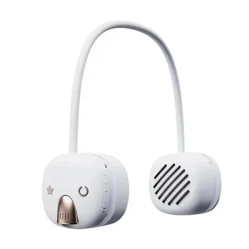 Altavoz Bluetooth Portátil T5 USB Inalámbrico Colgando Cuello (Blanco)