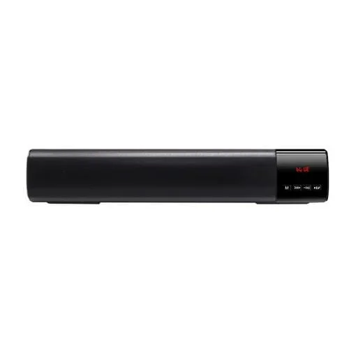 Altavoz Bluetooth Toproad 10W Hifi Barra de Sonido Estéreo Portátil Subwoofer (Negro)