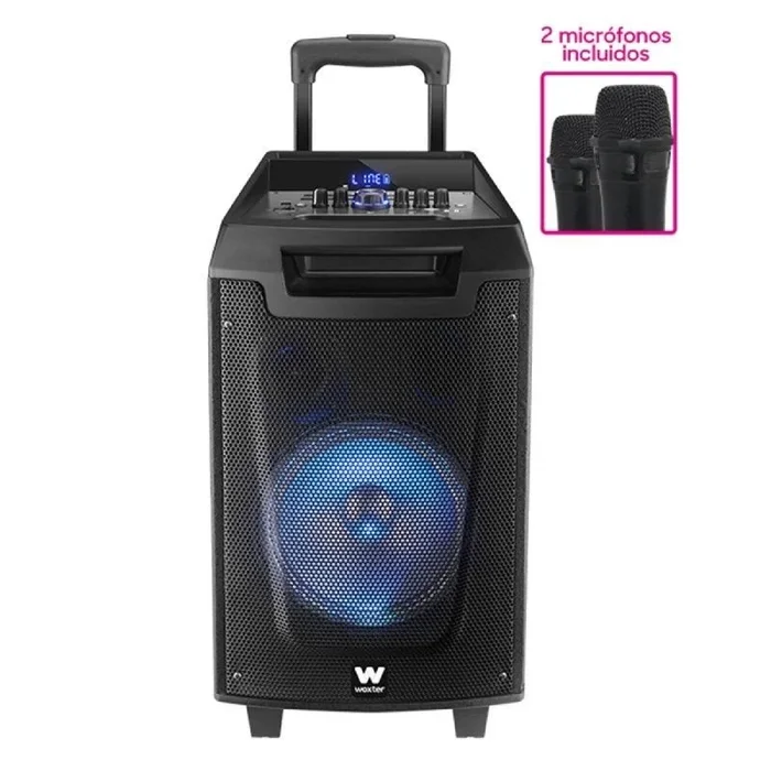 Altavoz portable con bluetooth woxter rock’n’roller/ 80w