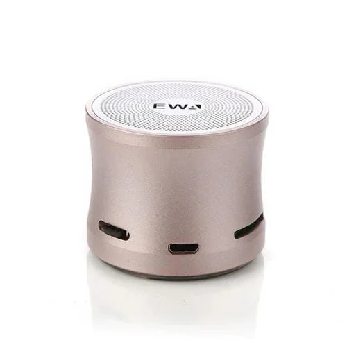 Altavoz Portátil Ewa A109M Bluetooth Inalámbrico Bass Subwoofer Llamada (Oro)