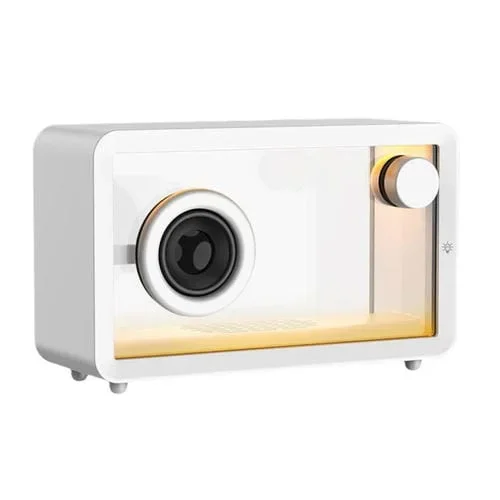 Altavoz Subwoofer Bluetooth M8 con Luz Ambiental (Blanco)