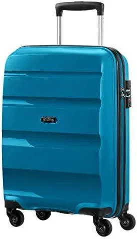 American tourister spinner rígido bon air 4 ruedas 100% fabricada en polipropileno con cerradura tsa de 3 dígitos 200x400x550 mm fucsia