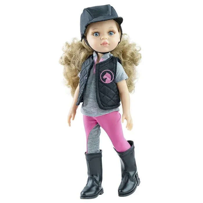 Amigas hobbies – muñeca carla equitación (32 cm)