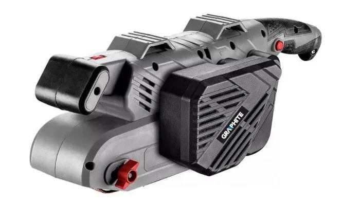 Amoladora de cinta 900w graphite 75×533 mm