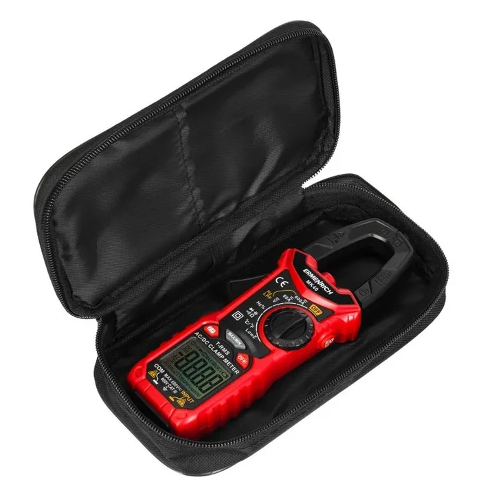 Amperímetro de pinza digital Ermenrich Ping MK40