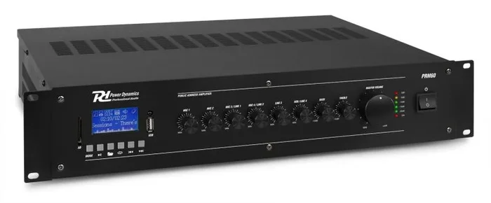 Amplificador Pa 120wrms Mp3/bt 4mic 2aux Pd 952.152