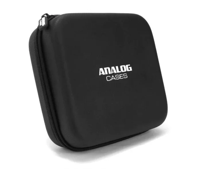 Analog Cases GLIDE Case para Universal Audio Apollo Twin o interfaces de audio comparables (estuche de transporte de EVA/nylon moldeado, con asa de goma robusta), negro