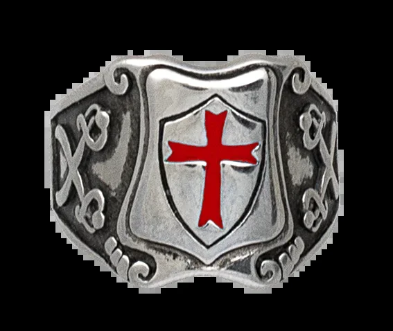 Anillo Cruz Templaria Talla:23 ø