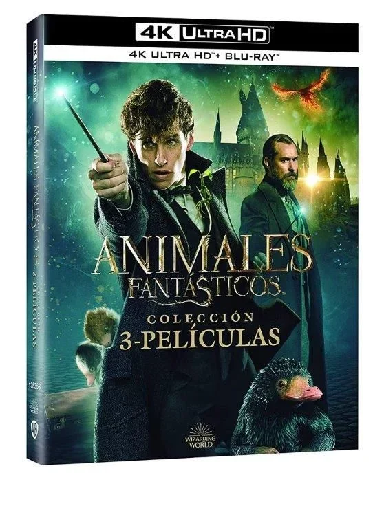 Animales fantásticos Pack 1-3 (4K UHD + Blu-ray) Blu-ray