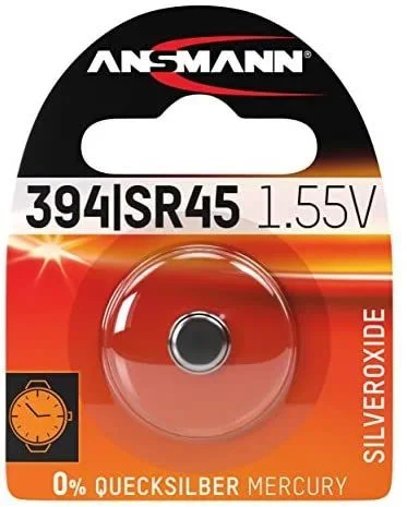 Ansmann 1516-0016 pila doméstica Batería de un solo uso Óxido de plata