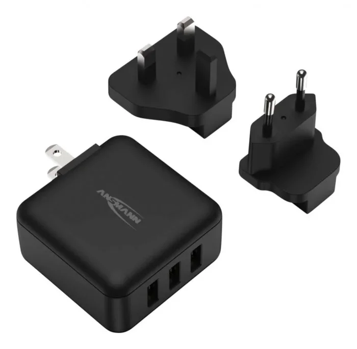 Ansmann TC315 Universal Negro Corriente alterna Interior
