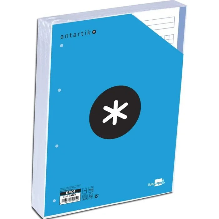 Antartik RX01 papel de cuaderno 210 x 297 mm (A4) 100 hojas