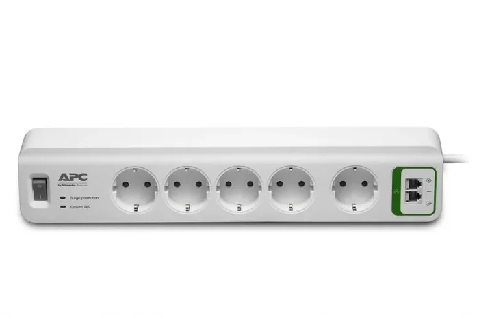 Apc essent surge 5 outlets+phone 230v