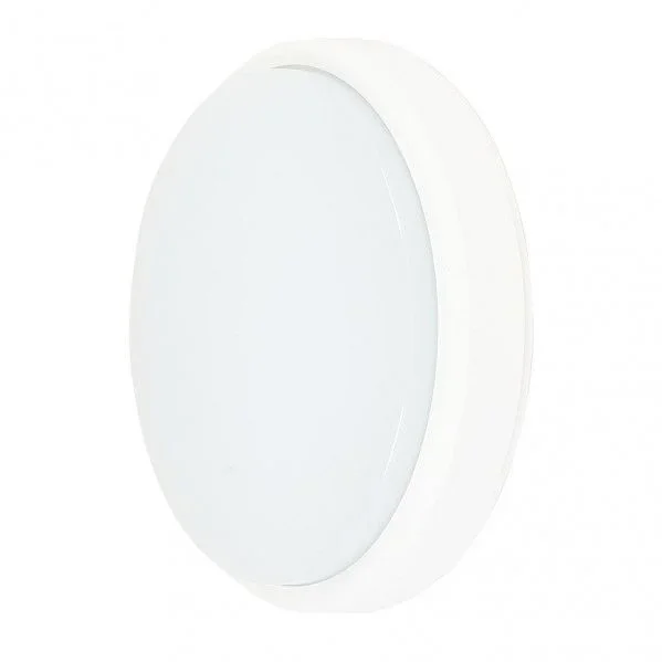 Aplique 18w 6400k yucatan redondo ip65 blanco 21x21x6 cm 1710 lm