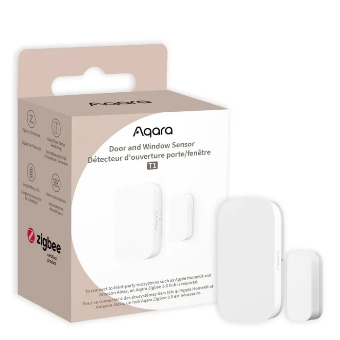 Aqara door & window sensor t1 | sensor para ventanas y puertas | blanco, dw-s03d