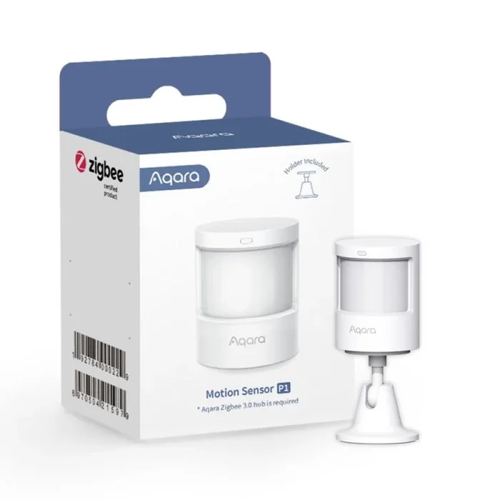 Aqara Sensor de Movimiento P1, Requiere Aqara Hub, Duración de la Batería de 5 Años, Tiempo de Detección Programable, para Sistema de Alerta y Automatizaciones, Compatible con HomeKit, Alexa, IFTTT
