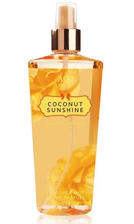 Aqc Fragrances Body Mist Coconut Sunshine 250Ml