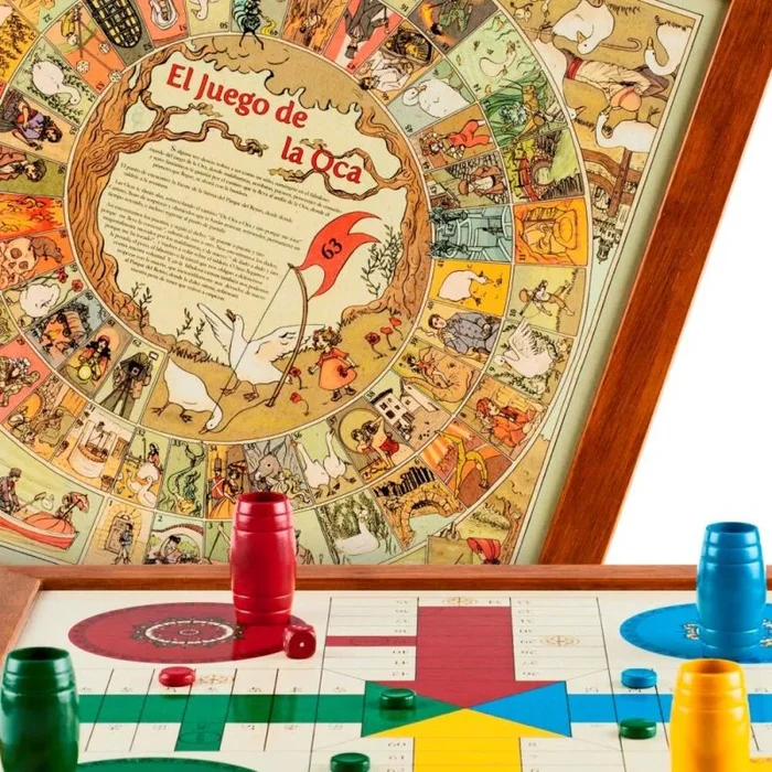 *aqm juego -oca parchis diseño exclusivo- (cp007)