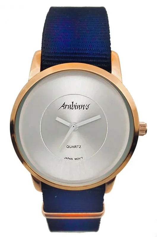 Arabians Reloj Analógico para Hombre de Cuarzo con Correa en Tela DBH2187WA