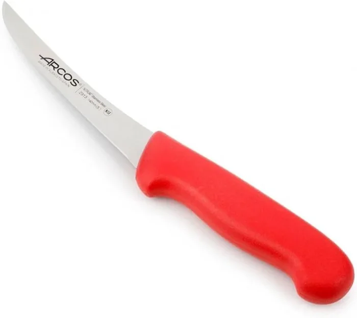 Arcos 5-Inch 140 mm 2900 Range Curved Boning Knife, Yellow