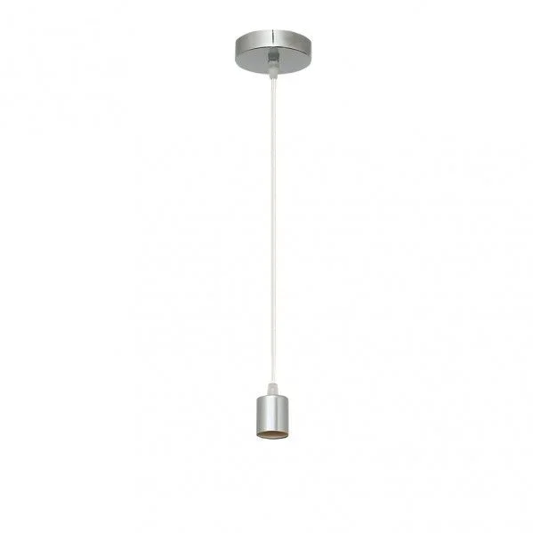 Arm.colgante cara 1xe27 niquel regx10x10 cm