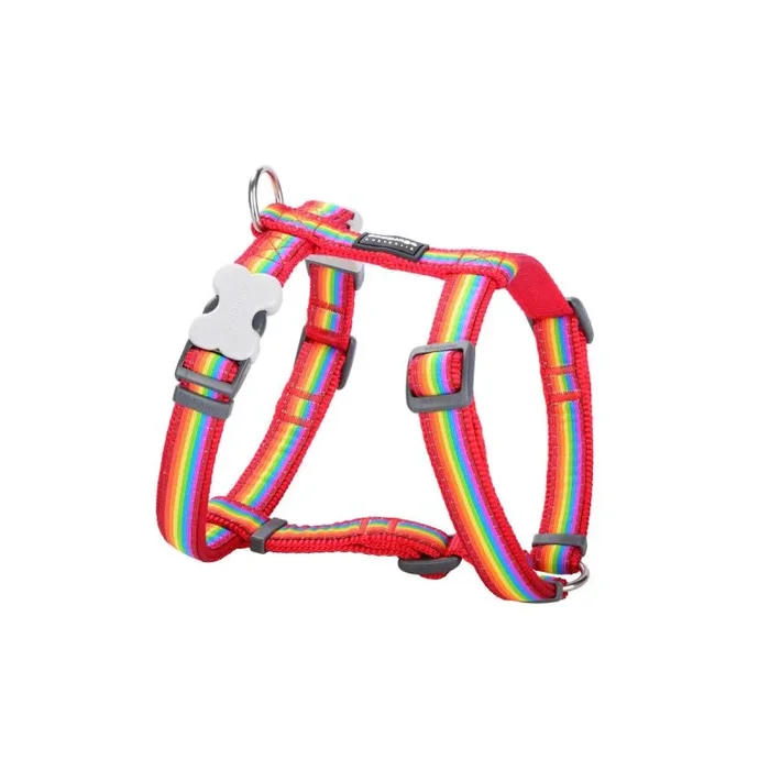 Arnés para perro red dingo style rainbow 36-54 cm 30-48 cm