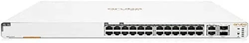 Aruba Instant On 1960 24G 20p Class4 4p Class6 PoE 2XGT 2SFP+ 370W Gestionado L2+ Gigabit Ethernet (10/100/1000) Energía sobre Ethernet (PoE) 1U Blanco