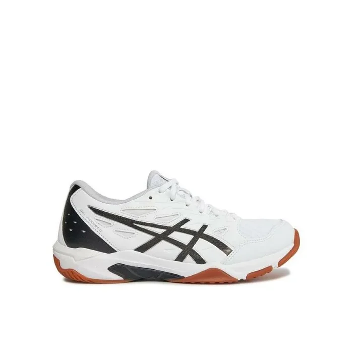ASICS 1071A091.101_7.5 calzado para deporte de equipo Voleibol Masculino Plata, Blanco