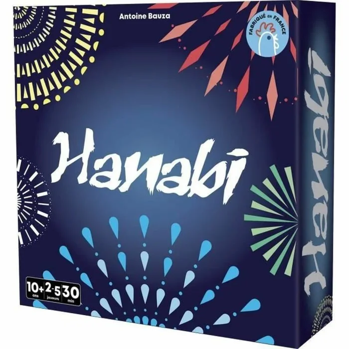 Asmodee Cocktail Games Hanabi – Jeux de Société – Jeux de Cartes – Jeu Coopératif à Partir de 8 Ans – 2 à 5 Joueurs – 30 Min – Version Française