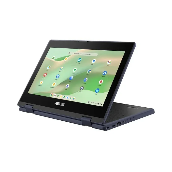 ASUS Chromebook CR11 Flip CR1104FGA-NS0200 – Ordenador Portátil 11.6″ HD (Intel N N100, 8GB RAM, 64GB eMMC, UHD Graphics, ChromeOS) Gris Mineral – Teclado QWERTY español