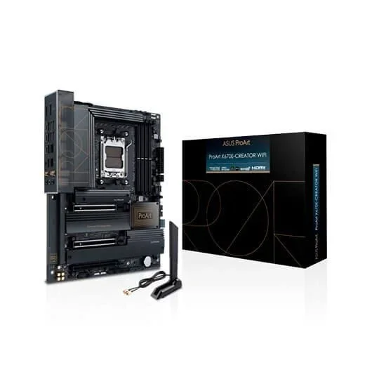 ASUS ProArt X670E-CREATOR WIFI AMD X670 Zócalo AM5 ATX