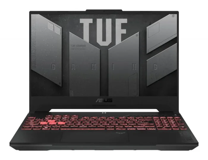 ASUS TUF Gaming A15 FA507NV-LP023W AMD Ryzen™ 7 7735HS Portátil 39,6 cm (15.6″) Full HD 16 GB DDR5-SDRAM 512 GB SSD NVIDIA GeForce RTX 4060 Wi-Fi 6 (802.11ax) Windows 11 Home Gris