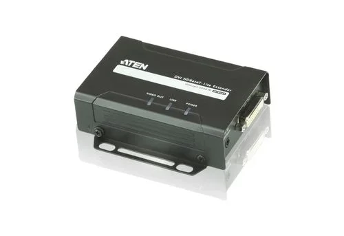 ATEN VE601R extensor audio/video Receptor AV Negro