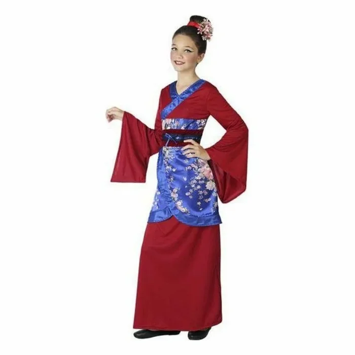 Atosa disfraz china niña infantil kimono 5 a 6 años