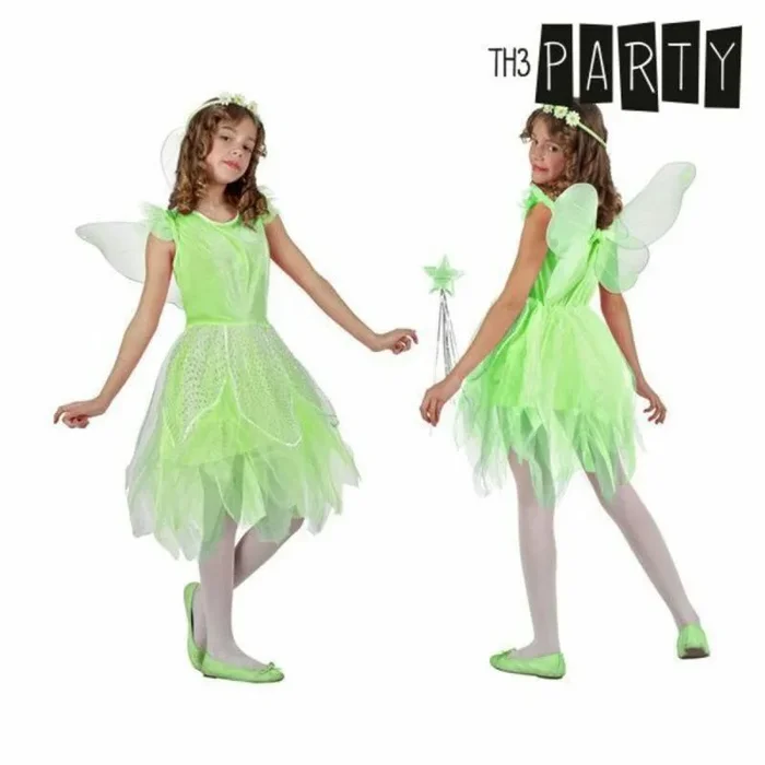 ATOSA disfraz hada verde claro niña infantil 7 a 9 años