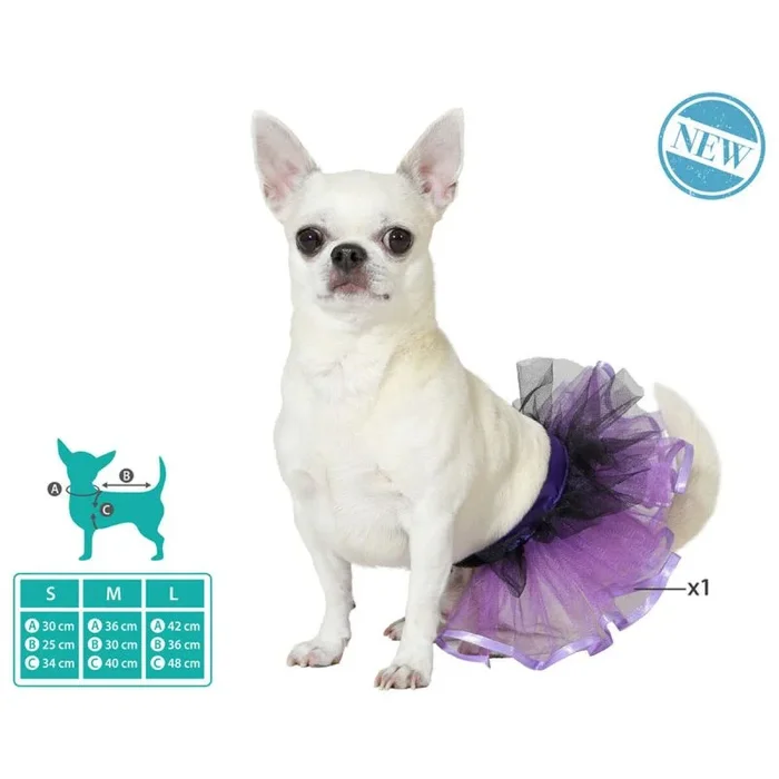 ATOSA Disfraz para Mascota tutú Morado