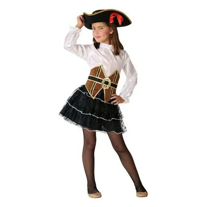 Atosa disfraz pirata niña niña infantil 7 a 9 años