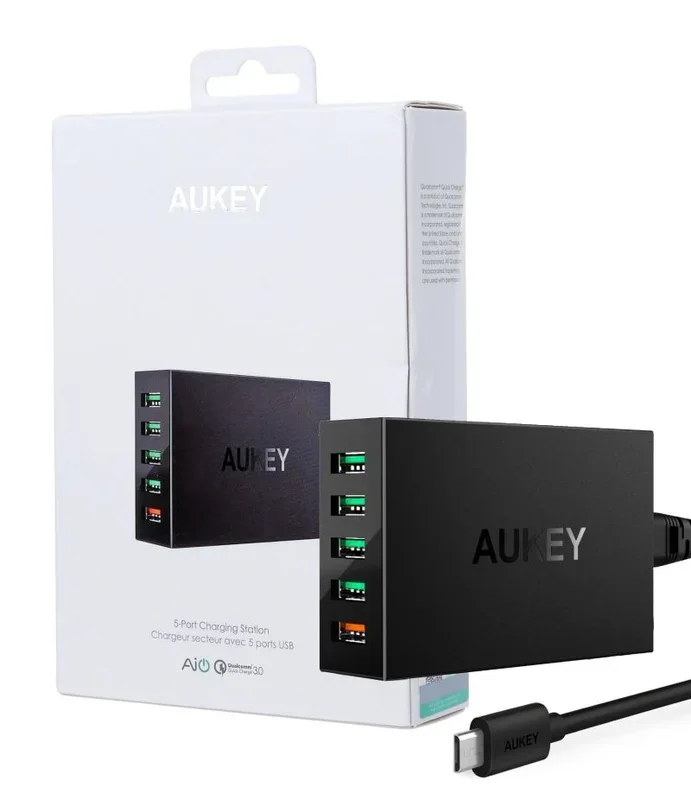 AUKEY PA-T15/5Port Rtl Lltseu65488 – Estación de Carga portátil