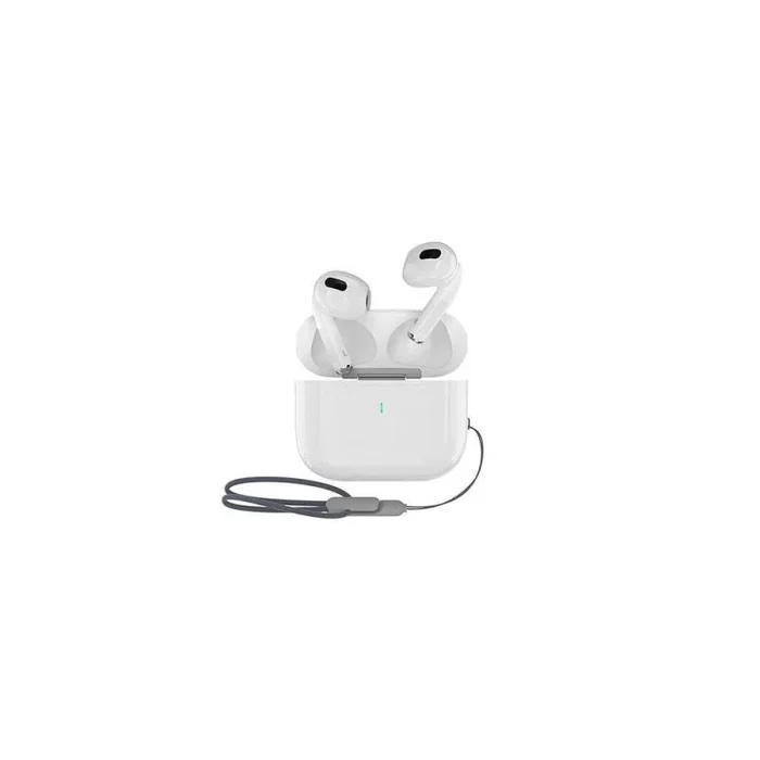 Auricular inalámbrico devia airbuds pods 3 / tws / bt 5.3 / 350 mah / blanco
