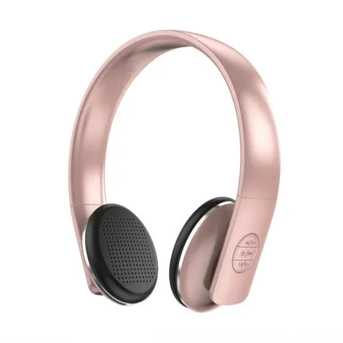Auriculares Bluetooth A 50 Bass Stereo Hifi con Micrófono (Rosa)