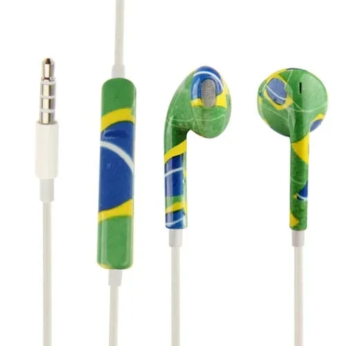 Auriculares con Alambre Aurgados Controlados Color Aleatorio