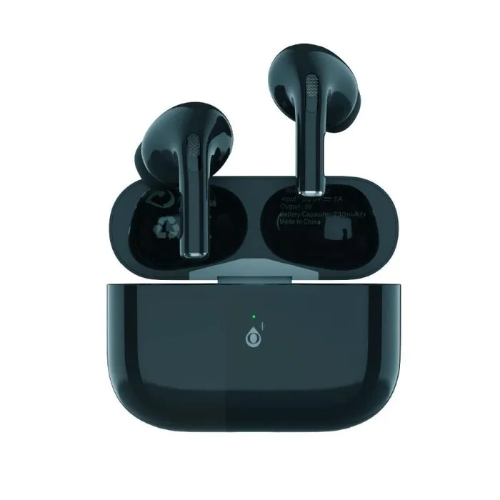 Auriculares estereo bluetooth 5.0 nc3158 negro / tws / control tactil / base de carga 240mah / one+