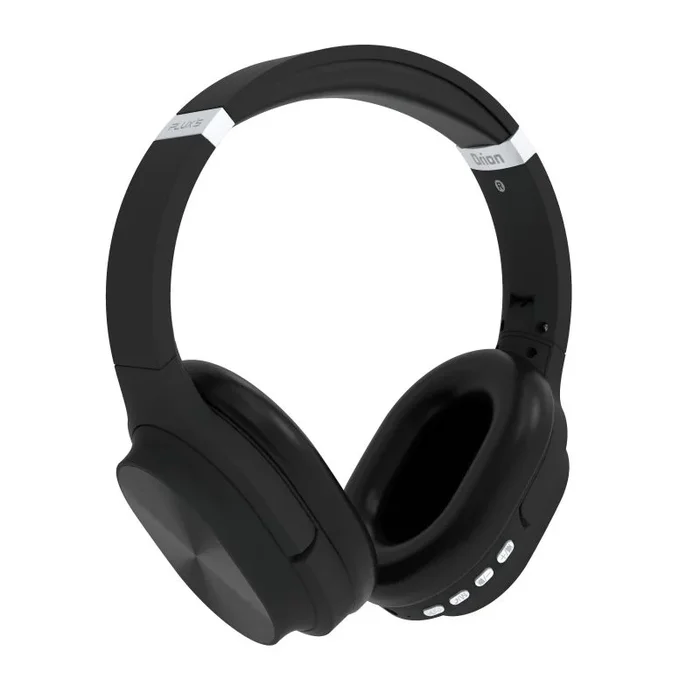Auriculares inalambricos flux’s orion bluetooth 5.0 negro ranura micro sd – radio fm