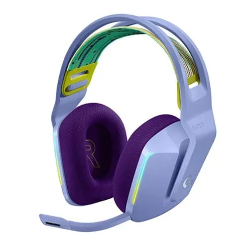 Auriculares Inalámbricos Logitech G733 Lightspeed para Juegos RGB (Púrpura)