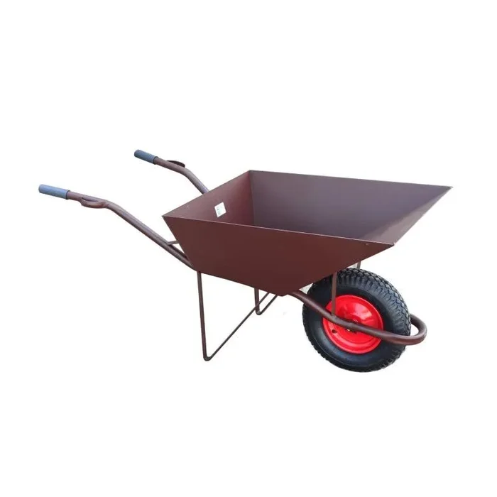 AW Tools BANDEJA DE CONSTRUCCIÓN 85L/2,0 mm MARRÓN CUBIERTA DE RUEDA / PROFUNDA